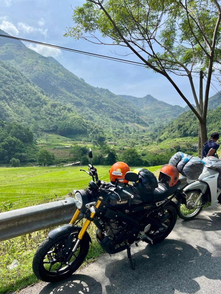 Bac Sum Pass in motorbike with Ha Giang Safari